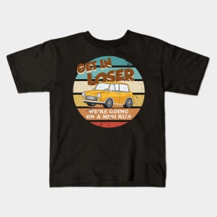 Get in Loser - Yellow Kids T-Shirt